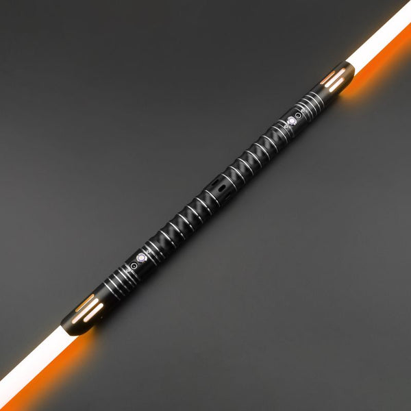 Heavy Twin Staff - Master LED light-up collectible saber
