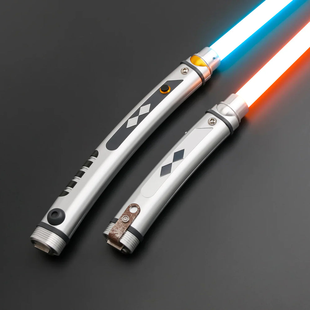 Twin White Guardian - Master LED light-up collectible saber